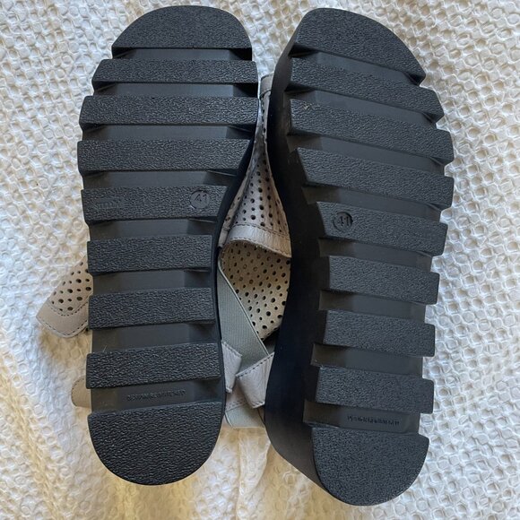 8100 MELROSE Slingback Wedge Platform Sandal Size 41 - Picture 7 of 8